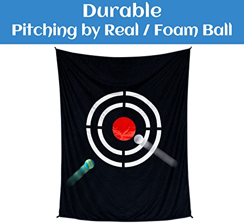 Golf Target Cloth for Net Replacement - Enthusiasts and Professional Golfers Practice Training Aids for Garage/Backyard - style: 5X4FT Golf Target