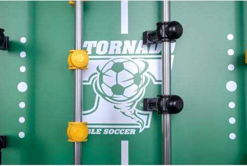 Tornado Sport II Foosball Table Soccer Game (Weathered Walnut)