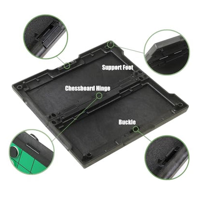 Mini Reversi (Othello) Board Game Set -7.9”, Magnetic Travel Folding Board Game, Family Fun Game/Gift for Kids (Mini Rounded Corner Style) - style: Mini Rounded Corner Style