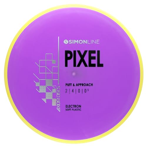 Axiom Discs Electron Pixel Simon Lizotte Edition Disc Golf Putter (Choose Your Firmness/Colors May Vary) - size: 165-170g, style: Soft