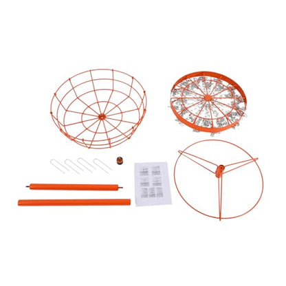 Golf Training Net for Disc Throwing & Putting Practice, Durable Outdoor Basket for Backyard Drills, Golfers and Disc Athletes