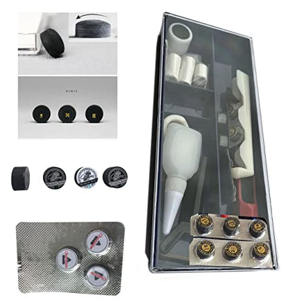 Gator Premium Pool Cue Tip Accessory Repair Kit for Billiard Stick Tips