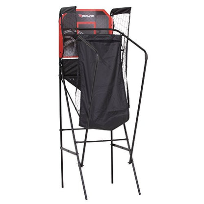 Redline Alley-Oop Single Basketball Shootout with Quick Connect Easy-to-Assemble Frame and Compact Fold-up Design for Easy Storage 26 pounds