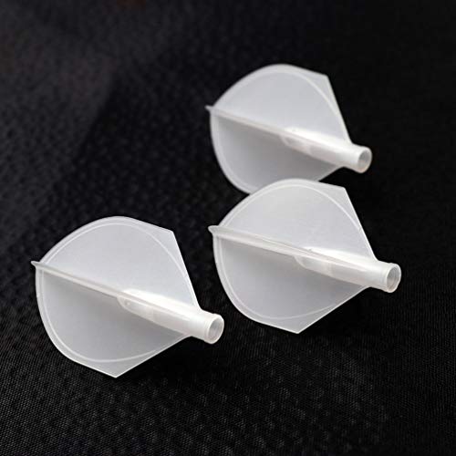 CUESOUL TERO AK4 Dart Flight Standard Shape/Shield Shape/Diamond Shape - color: Shield shape-Transparent