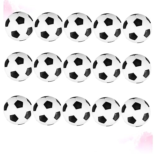 Happyyami 15pcs Replacement Foosball Table Balls Mini Tabletop Soccer Game Balls for Boys and Girls