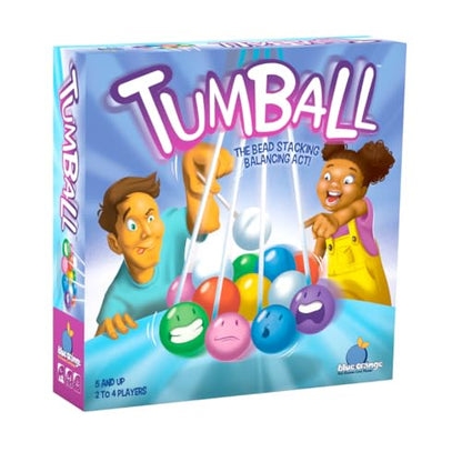 Blue Orange Tumball Action Dexterity Game - Family or Adult Party Bead Stacking Game for 2 to 4 Players Games. Recommended for Ages 5 & Up.