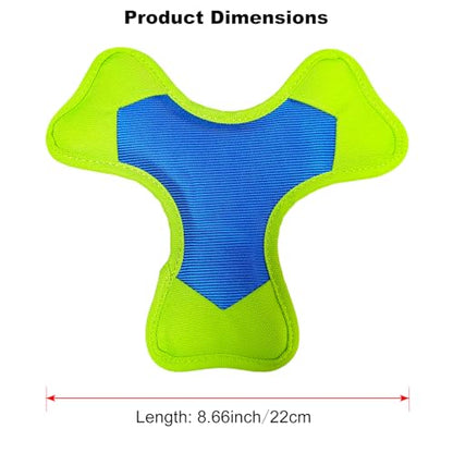 Water Floating Flyer, Dog Fetch Toy, Durable Training Flying Toys for Small & Medium Dogs, Pool Beach Outdoor Pet Toy