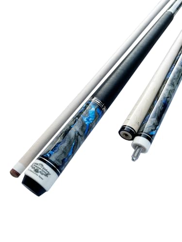 Combo Deal ! Champion Constellation Pool cue and Nemesis Jump and Break cue, Pro Taper,2X2 Cue Case, Two Champion Gloves - size: Jump break cue 19oz, Playing cue 21oz, style: Model 1