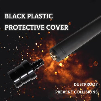 100% Carbon Fiber Shaft, Black Technology Shaft of Pool Cue Front Part for Billiard Play/Break/Snooker Cue Shaft with Foam- 737 mm,745mm,765mm - color: Uniloc(OKHEALING), size: 12.9*21.4*737