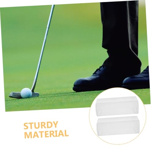 4pcs Clear Pet Golf Display Case Transparent Foldable Packaging Box for Home Office Showcase Your Collection Versatile Storage Options