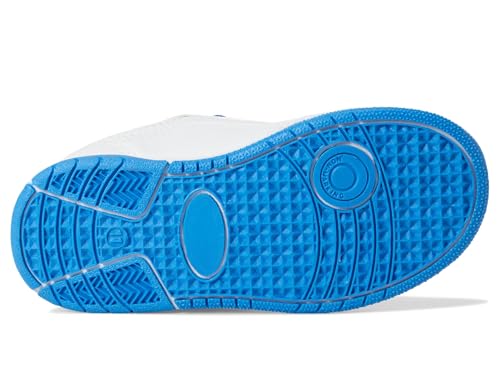 Josmo Kids Sonic the Hedgehog Sneakers LED Light Up Shoe (Toddler/Little Kid) - color: White/Blue, size: 4 Big Kid