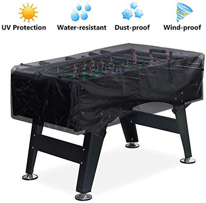 Foosball Table Protection - Waterproof Outdoor/Indoor UV Resistant Foosball Table Cover - style: 63 x 45 x 20inch