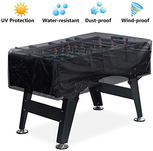 Foosball Table Protection - Waterproof Outdoor/Indoor UV Resistant Foosball Table Cover - style: 63 x 45 x 20inch