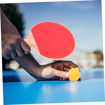 Outanaya Table Tennis Racket Set Pong Paddle Plastic Elasticity Bat for Outdoor Games