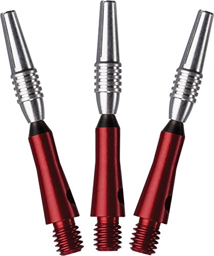Viper Spinster Aluminum Dart Shaft - color: Red, style: Short (SH)