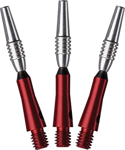 Viper Spinster Aluminum Dart Shaft - color: Red, style: Short (SH)
