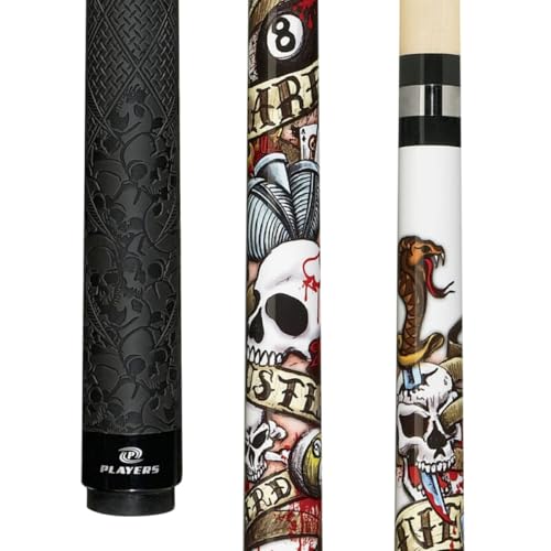 Players 58" 2-Piece Hard Maple Billiard Pool Cue Stick - size: 20 Ounce