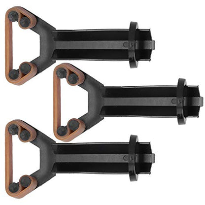 VGEBY Billiard Cue Tip Clamp,Cue Tip Snooker Billiard Pool Cue Tip Clamp Elastic Rubber Fastener Repair Tool(3 Sets/Sale)