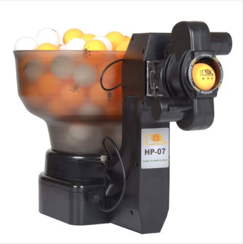 Ping Pong Robot Machine with 36 Different Spin Balls Table Tennis Robots Automatic Ball Machine for Training - color: Ping Pong Robot