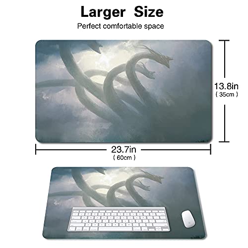 Board Game MTG Playmat Games Size 60X35 cm CCG Compatible for MTG CCG RPG Trading Card Game (MTG1-PROGENITUS(1)) - color: Mtg1-progenitus(1)