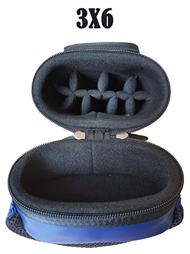 Champion 2X4,3x6 Nylon/Leatherette Billiard Pool Cue Stick Hard Carrying Case 4S2B, 6S3B - color: Green, size: 3X6 (3B6S)
