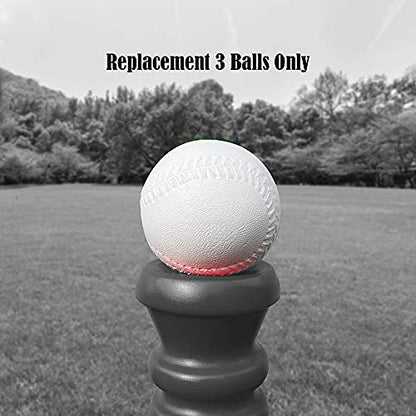 Fisher-Price Triple Hit Foam Baseball - (3pk) Replacement Balls,White