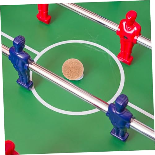 HANABASS 3pcs Wooden Foosball Balls Cork Table Soccer Balls for Indoor Games Foosball Table Accessories for Family Fun and Interactive Play