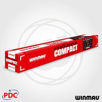 WINMAU Dart Mat with Throw Line for Soft Tip and Steel Tip - Available in Outshot and Clearzone Style - style: Compact Pro