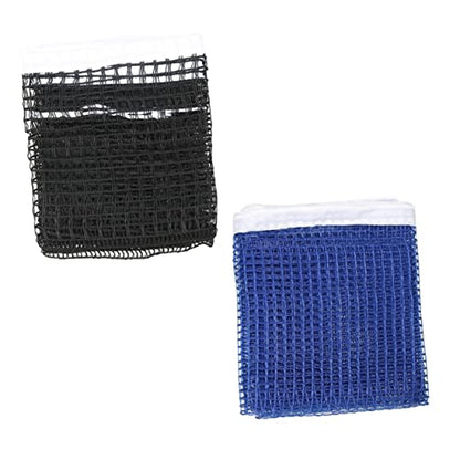 2pcs Regulation Pong Net Bike Cage Mount Base Keychain Mirror Equipment Table Tennis Ball Net Suit Table - size: 175X15CM