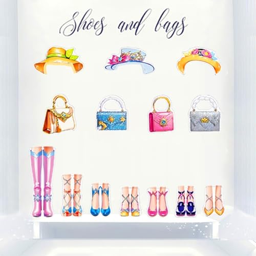 Magnetic Dress Up Paper Doll Playset,Pretend Play Game Travel Toys Car Road Trip Activity,Magnet Clothes Puzzles Kids Toddler Girls,Preschool Learning Created Imagine Birthday Gift - color: B Set