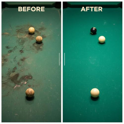 Fast-Drying Pool Table Felt Cleaner Foam, Foam Billiard Tables Cleaner Spray with Brushes, Billiard Tables Cleaner Spray Set (3PCS) - color: 3PCS
