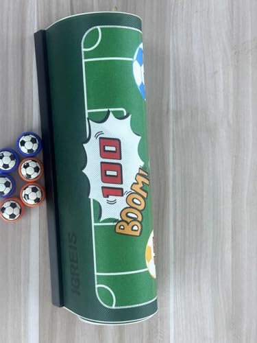 Tabletop Game Soccer, Shuffleboard Game, 47 inch Portable Family Game for Party Friends Adults, Easy to Set Up Desktop Indoor Outdoor Fun
