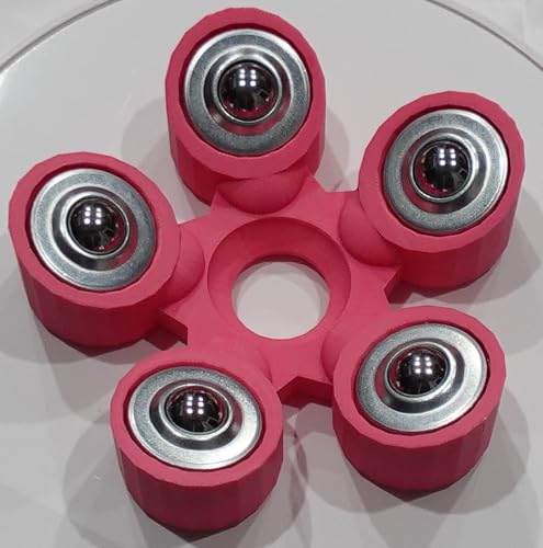 Bowling Ball Spinner - color: Pink