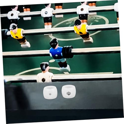 8pcs Foosball Goal Bar Stop Rings Plastic Positioner Table Football Accessories for Precise Control and Use in Football Games