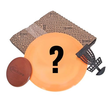 Disc Golf Mystery Box - Suprise Assortment of Discs, Merchandise, and Accessories - size: 4 Disc
