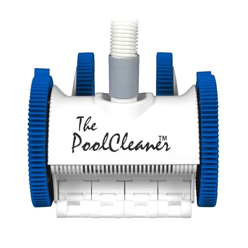 Hayward Pool Vacuum for Inground Pools Poolvergnuegen Suction Pool Cleaner (4 Wheel) Automatic Vacuum for In-Ground Pools up to 20 x 40 ft - style: 4-Wheel