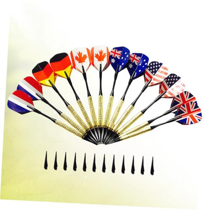 Electronic Soft Tip Darts with Darts and Replacement Tips for Beginners and Casual Players Portable Sports Supplies