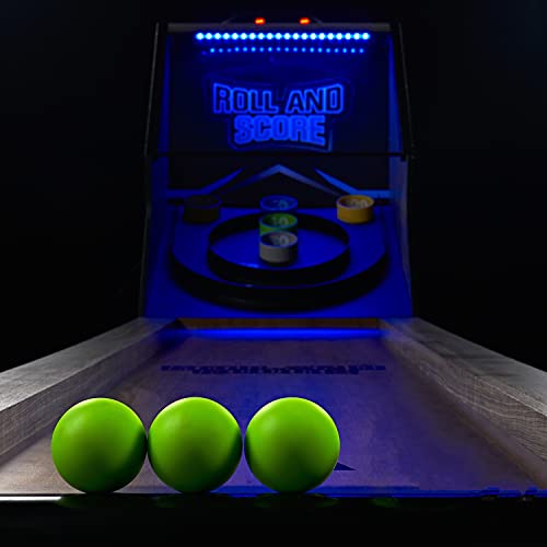 Hall of Games Roll and Score Arcade Game Replacement Balls, Green (3 Pack)