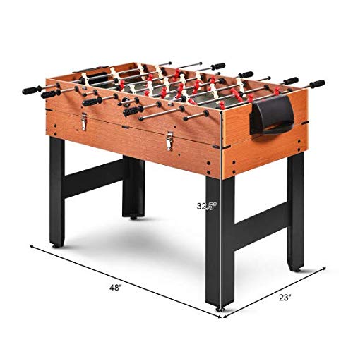 Sunil Foosball Air Hockey Pool Table 48" 3-in-1 Multi Combo Game Table