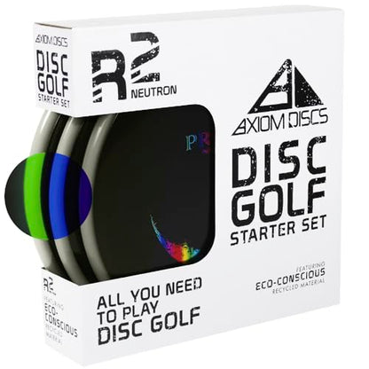 Axiom Discs 3-Disc Eclipse R2 Disc Golf Starter Set (Colors and Models May Vary)