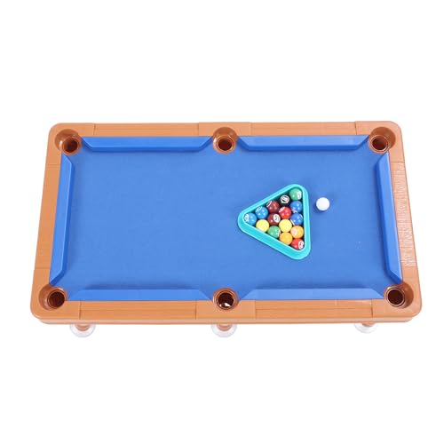 HEEPDD Mini Pool Table, Portable 17.32 Inches for Kids and Adults Early Education Puzzle Toys