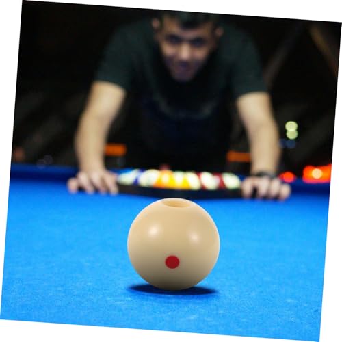 Snooker Cue Training Ball Dots Billiard Stroke Trainer Cue Ball Training Aid for Billiards Practice Lightweight Black