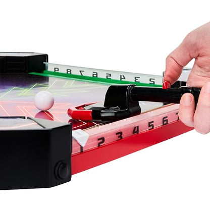 Franklin Sports Rumbleball Table Top Board Game - Fast Action Team or Solo Pinball Play - Fun Indoor Game for Kids + Adults - 1 to 4 Players - Ages 6+