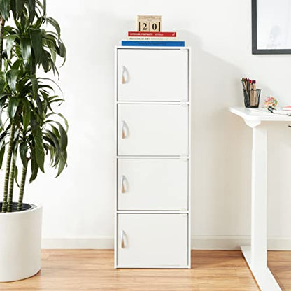 HODEDAH IMPORT Bookcase - color: White