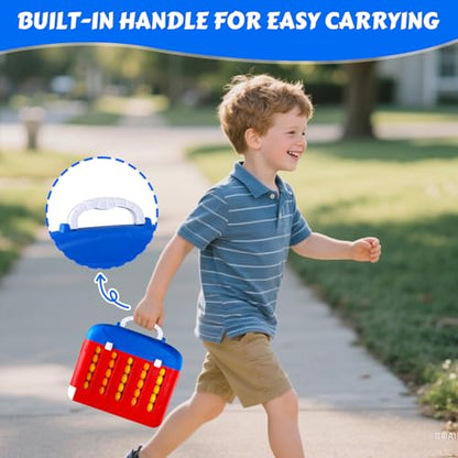 Mini Tabletop Basketball Games for Kids and Adults, Desktop Shooting Games, Portable Handbag-Style Desk Toys for Office for Adults,Gifts for Basketball Lovers