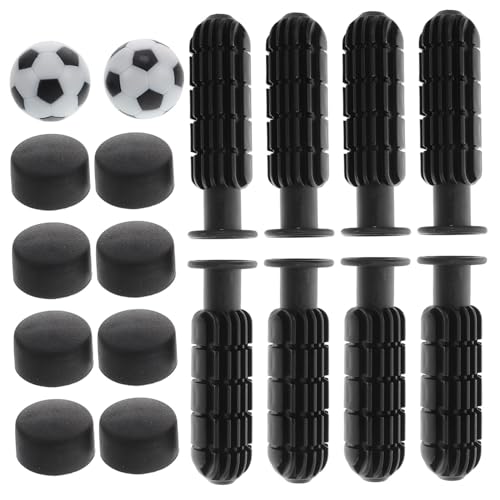 BESPORTBLE 1 Set Foosball Table Accessories Kit Replacement Handles Grip for Soccer Table Sturdy Plastic Foosball Machine Parts
