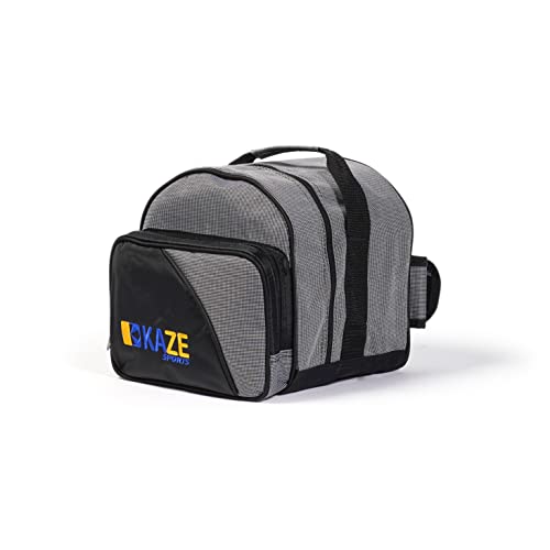 4 Ball Bowling Roller + 1 Ball Add On Spare Tote - color: Black-Gray