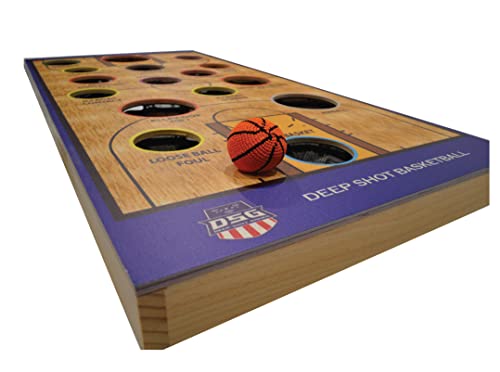 Two-Game Set - Basketball + Golf Bean Bag Toss Games by DEEP SHOT Games