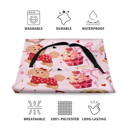 Castle Fairy Cute Rabbit Deer Kitchen Apron - color: Bowknot Dog Dog