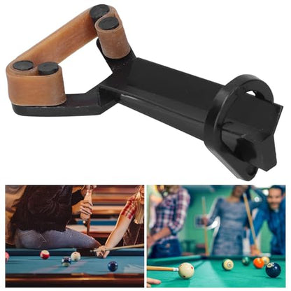 HERCHR 3PCS Billiard Cue Clamps Pool Cue Tip Clamp Cue Stick Tip Repair Kit Y-Shaped Elastic Cue Tip Fastener Pool Cue Repair Tip Kit for Billiard Table Cue Tips Snooker Accessories